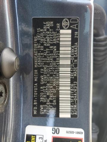 2016 TOYOTA COROLLA L - 2T1BURHE5GC488721