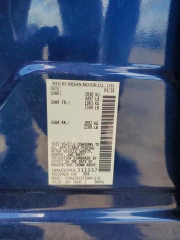2018 NISSAN LEAF S 1N4AZ1CP4JC311557