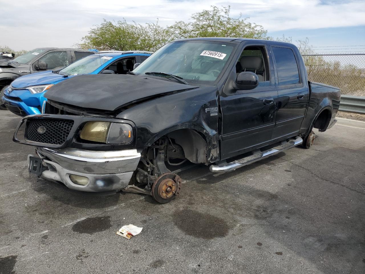 Lot #3285939560 2003 FORD F150 SUPERCREW
