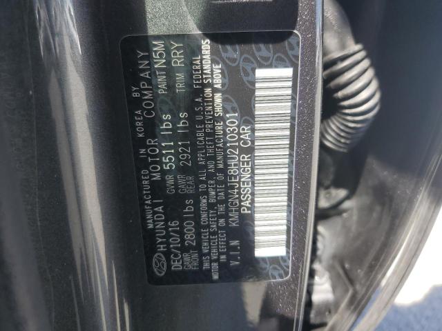 2017 GENESIS G80 BASE KMHGN4JE8HU210301