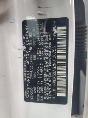 2021 HYUNDAI KONA ULTIM KM8K53AG2MU120755