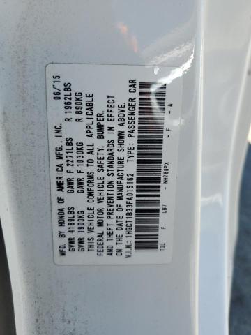 2015 HONDA ACCORD LX- 1HGCT1B33FA015162