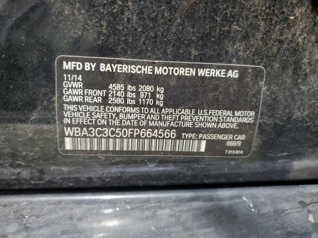 2015 BMW 320 I XDRIVE WBA3C3C50FP664566