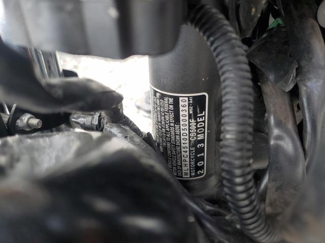 2013 HONDA CB500 F MLHPC4510D5000360
