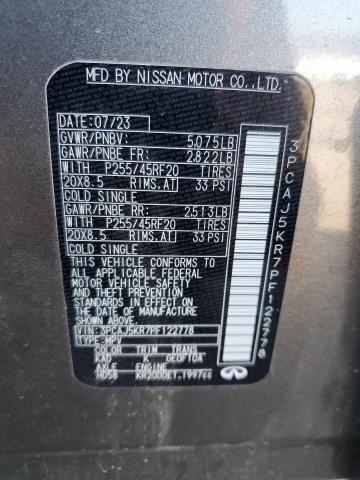 2023 INFINITI QX55 ESSEN 3PCAJ5KR7PF122778