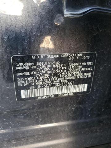 2019 SUBARU FORESTER JF2SKACC0KH451661
