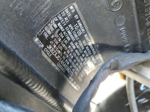 2006 KAWASAKI ZX636 C1 JKBZXJC146A036215