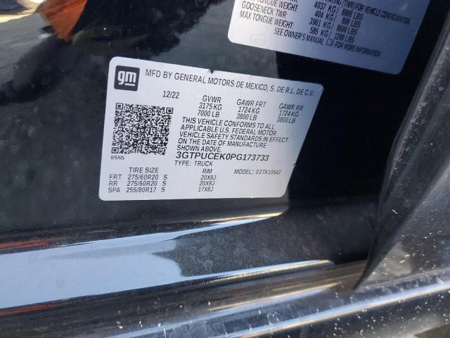 2023 GMC SIERRA K1500 ELEVATION 3GTPUCEK0PG173733