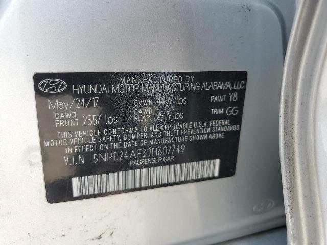 2018 HYUNDAI SONATA SE 5NPE24AF3JH607749