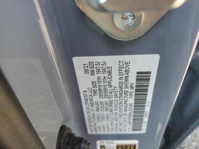 2022 HONDA CR-V TOURI 5J6RT6H98NL003345