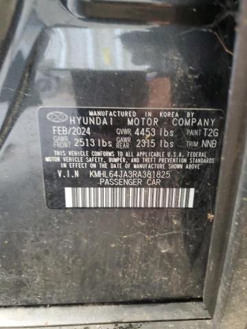 2024 HYUNDAI SONATA SEL KMHL64JA3RA381825