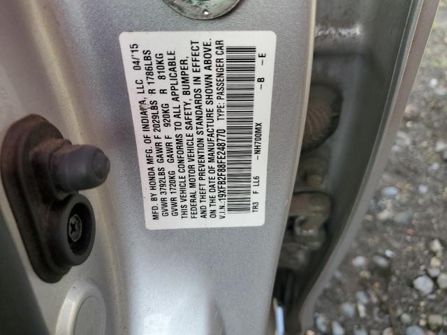 2015 HONDA CIVIC EX 19XFB2F88FE248770