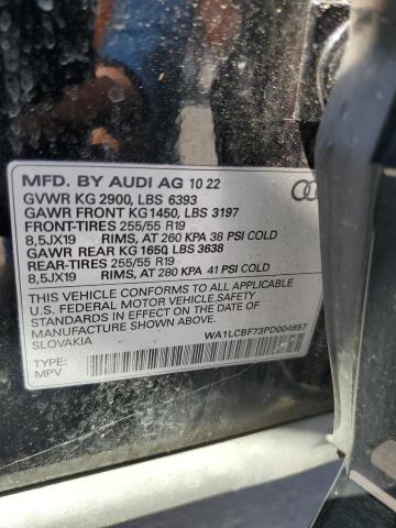 2023 AUDI Q7 PREMIUM WA1LCBF73PD004657