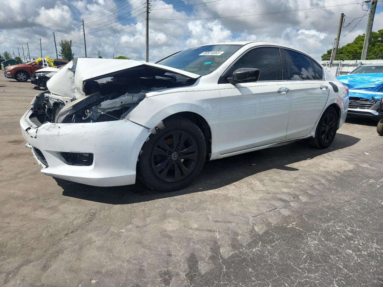 Lot #3301864007 2013 HONDA ACCORD LX