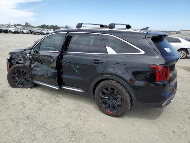KIA SORENTO SX PRESTIGE 2022 black  hybrid engine KNDRMDLH6N5088261 photo #3