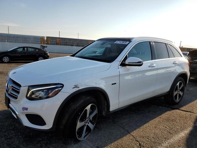 MERCEDES-BENZ GLC 350E 2019 white  hybrid engine WDC0G5EB0KF512578 photo #1