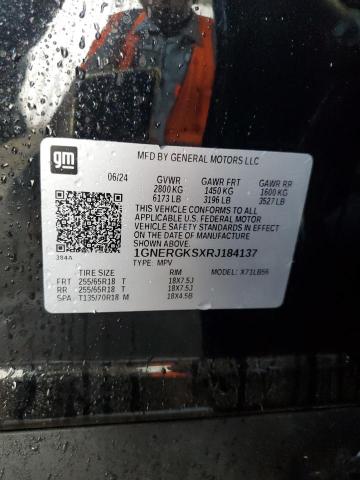 2024 CHEVROLET TRAVERSE LT 1GNERGKSXRJ184137