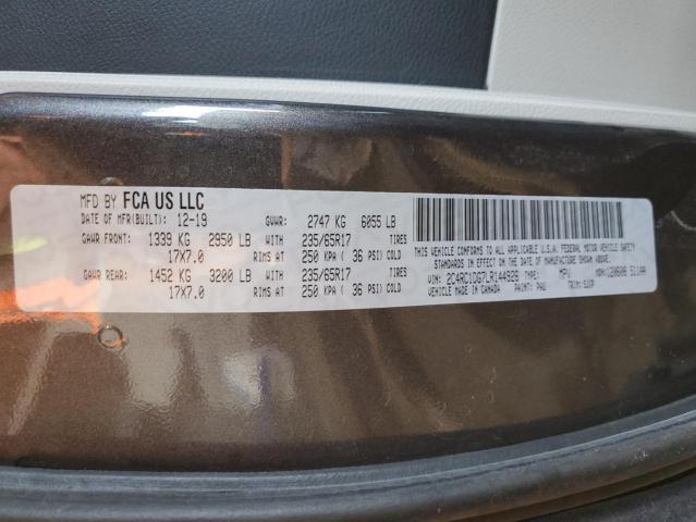2020 CHRYSLER VOYAGER LX 2C4RC1DG7LR144926