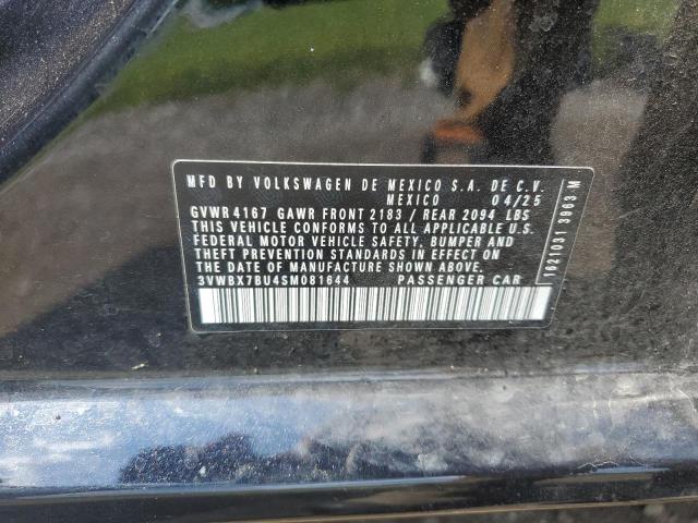 2025 VOLKSWAGEN JETTA SPOR 3VWBX7BU4SM081644