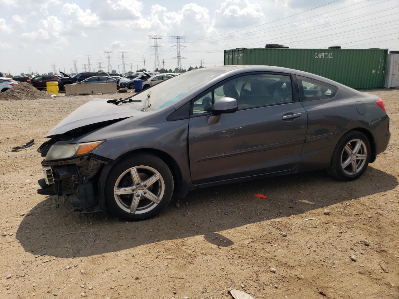 Lot #3269925983 2012 HONDA CIVIC EX