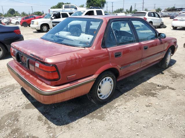 TOYOTA COROLLA DL 1991 red  gas 1NXAE94A0MZ235179 photo #4