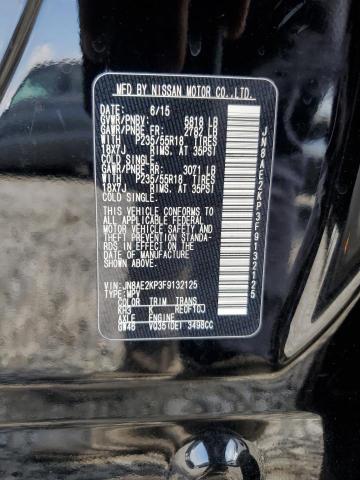 2015 NISSAN QUEST S JN8AE2KP3F9132125