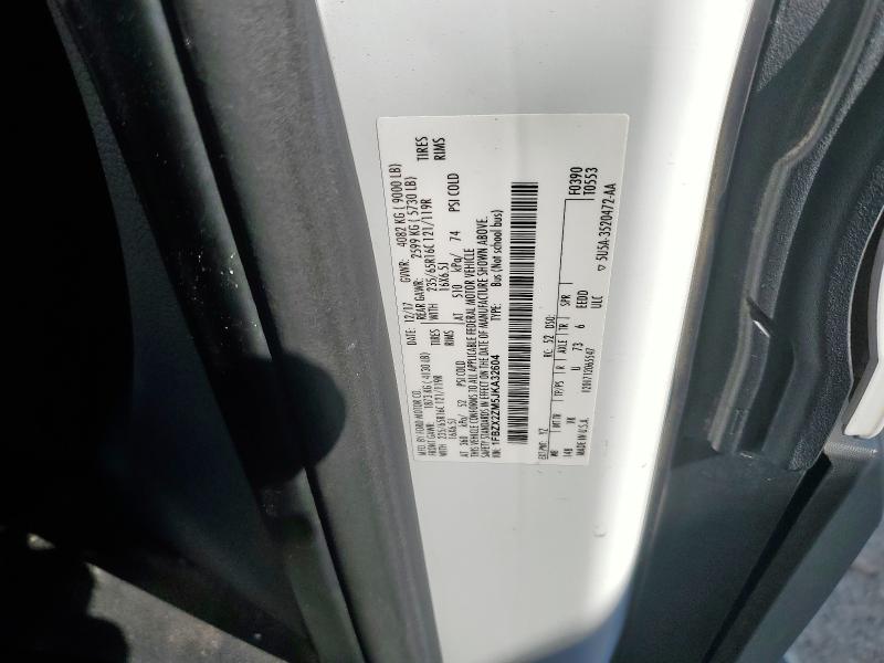 2018 FORD TRANSIT T- 1FBZX2ZM5JKA32604