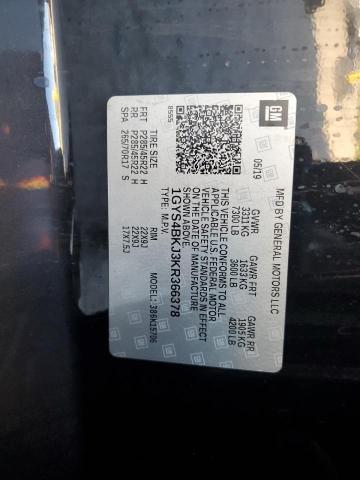 2019 CADILLAC ESCALADE LUXURY 1GYS4BKJ3KR366378