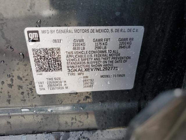2022 GMC TERRAIN DE 3GKALXEV7NL292771