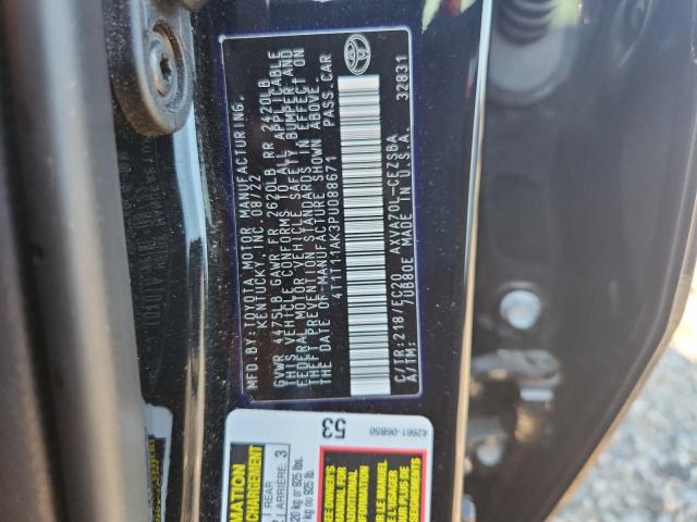 2023 TOYOTA CAMRY SE NIGHT SHADE 4T1T11AK3PU088671