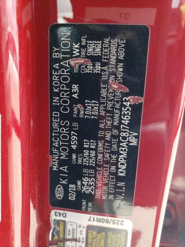 2018 KIA SPORTAGE L KNDPM3AC8J7463543