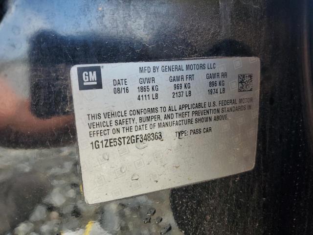 2016 CHEVROLET MALIBU LT 1G1ZE5ST2GF348363