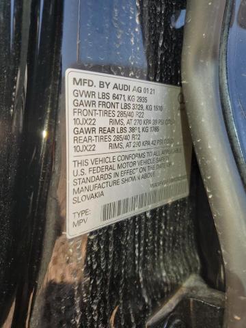 2021 AUDI Q8 PRESTIGE S-LINE WA1FVBF19MD025902