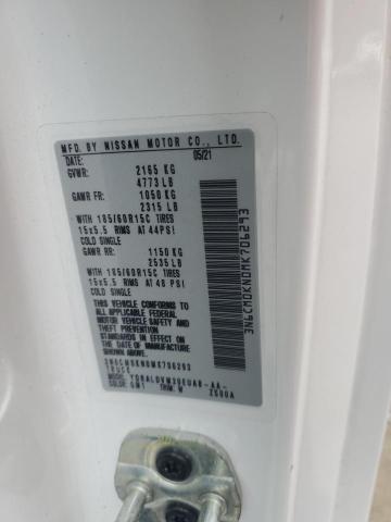 2021 NISSAN NV200 2.5S 3N6CM0KN0MK706293