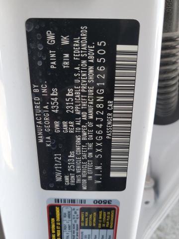 2022 KIA K5 GT LINE 5XXG64J28NG126505
