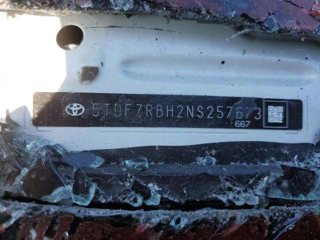 2022 TOYOTA HIGHLANDER - 5TDFZRBH2NS257673