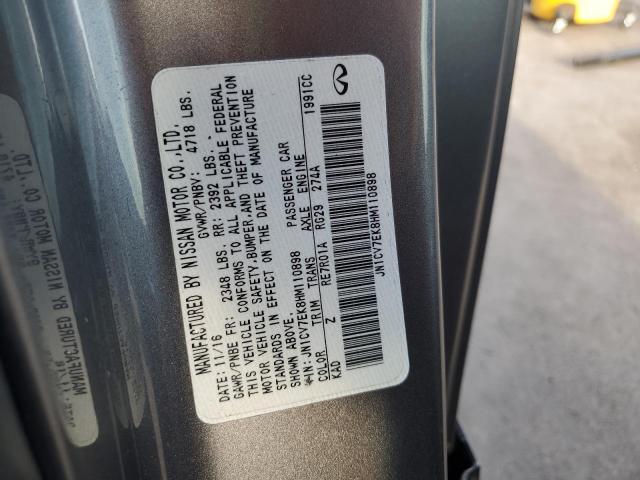 2017 INFINITI Q60 BASE JN1CV7EK8HM110898