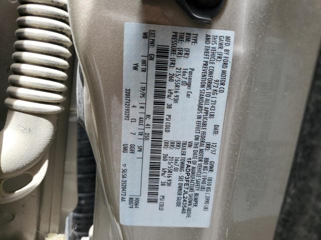 2018 FORD FOCUS SE - 1FADP3FE7JL243540