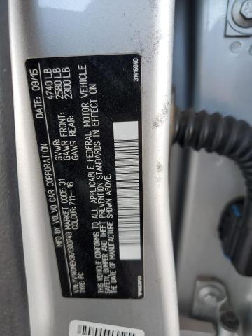 2016 VOLVO V60 T5 PRE - YV140MEK9G1300749