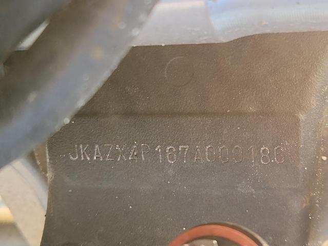 2007 KAWASAKI ZX600 P JKAZX4P167A000186