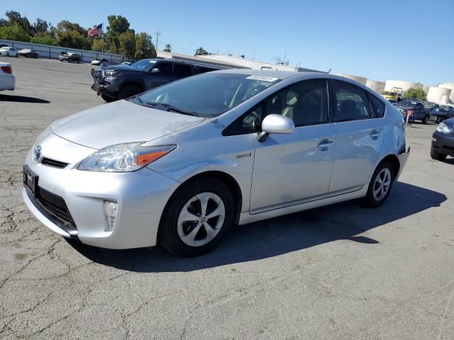 TOYOTA PRIUS 2015 silver  hybrid engine JTDKN3DU6F0475038 photo #1