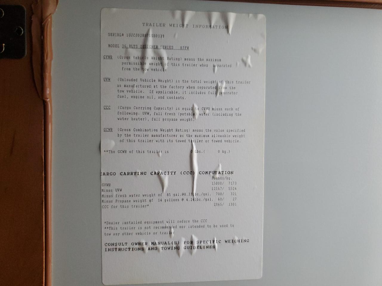 Lot #3280477149 2007 JAYCO DESIGNER