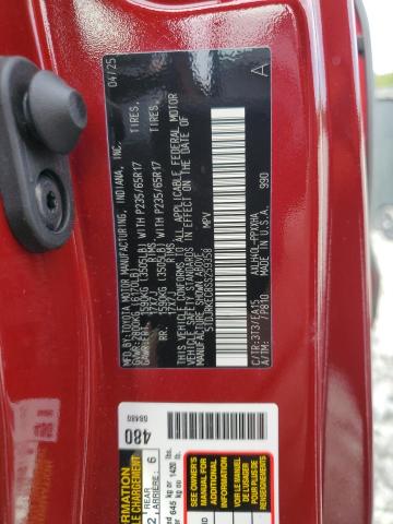 2025 TOYOTA SIENNA XLE 5TDJRKEC8SS259358