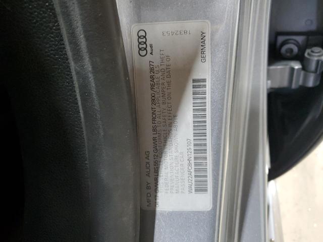 2017 AUDI A7 PRESTIG WAU22AFC8HN125107