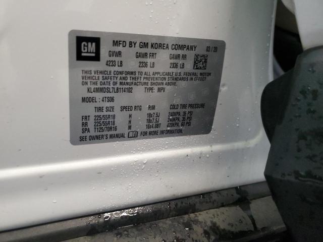 2020 BUICK ENCORE GX KL4MMDSL7LB114102