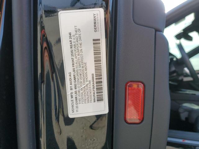 2024 AUDI A5 PREMIUM WAUFACF56RA040860