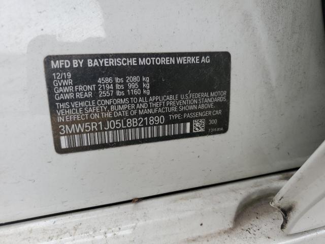 2020 BMW 330I - 3MW5R1J05L8B21890