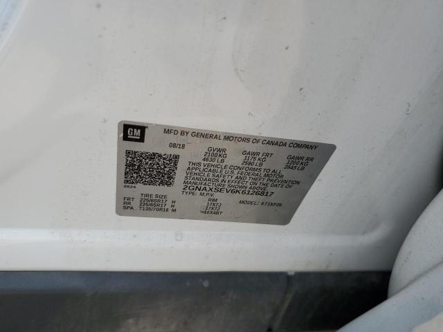2019 CHEVROLET EQUINOX LS 2GNAXSEV6K6126817