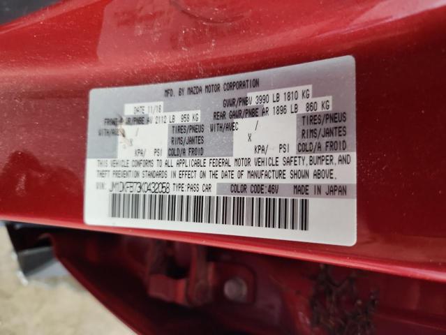 2019 MAZDA CX-3 SPORT JM1DKFB73K0432058