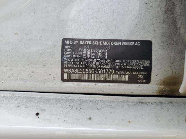 2016 BMW 328 XI SUL WBA8E3C55GK501779